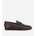 Hotiç Erkek Deri Kahverengi Toka Detaylı Klasik Loafer