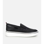 Hotiç Erkek Deri Siyah Metal Detaylı Günlük Loafer