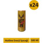 Hotline Enerji İçeceği 24 x 500 ml Pratik Kullanım ve Lezzetli Tat ile Enerjinizi Artırın