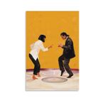 Hotoice Pulp Poster Fiction, 90'lı yılların klasik filmi, retro, vintage, oda için kapak posteri, estetik tuval, duvar sanatı, yatak odası dekorasyonu, 30 x 45 cm
