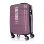 Hotowa 8010 Pembe Orta Boy Silver Line ABS Valiz