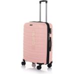 Hotowa Gold PP 8010 Pembe TSA Kilitli Büyük Boy Valiz
