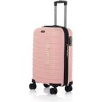 Hotowa Gold PP 8010 Pembe TSA Kilitli Kabin Boy Valiz
