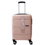 Hotowa Gold Pp 8011 Pembe Bej Tsa Kilitli Üçlü Valiz Seti