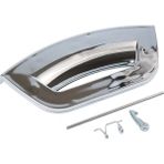 Hotpoint Ariston Uyumlu FMD943BXEU - FMF823BXTKM Çamaşır Makinesi Kapak Mandal Tutamağı İNOX