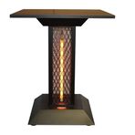 Hottable 1400 Watt Manuel Kontrol Retro Isıtıcılı Masa