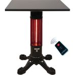 Hottable Tekno Plus 1500 Watt Uzaktan kumandalı Isıtıcılı Masa