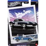 HotWheels Silver Series National Icons Jaguar Lightweight E - Type Koleksiyonluk Model Araba 1:64