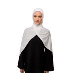 HOUSE OF MODEST BEYAZ JARSEY ŞAL