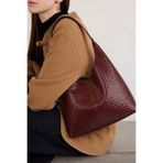 Housebags Örgülü Bordo Shopper Vintage Çanta 284