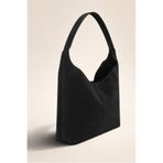 Housebags Süet Siyah Shopper Vintage Çanta 284