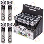 HouseHold Server Panda Parti Hediyeleri Malzemeleri Panda Kabarcık Çubuklar Çocuklar için Panda Kabarcık Üfleme Oyuncak Hediye Çanta Doldurucular 24 ADET