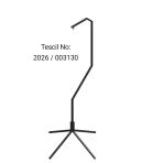 Houselabs Kuş Kafes Ayağı - 165 Cm - 4 Ayaklı Dizayn- Güçlendirilmiş Yapı -Patentli Tasarım - Siyah