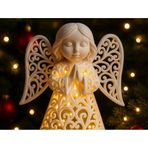 HOUSETREND Dekoratif sevimli Biblo led mum için süs tarzında melek figürü. Angel in Ornament Style for an LED Tealight hediye süpriz