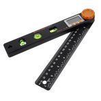 Housoutil 1 Takım 4 1 Açı Cetvel Açı E Aracı Dijital Açı Ölçer Cetvel Işçi Dijital Gonyometrec Elektronik Açı Ölçer Gönye Mühendislik Malzemeleri 4In1 Numarası Marangoz