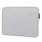 Housoutil 15 Laptop Kılıfı Dizüstü Bilgisayar Temel Bilgiler Sırt Çantaları Basit Yastıklı Laptop Çantası Dava Kompartıman Katlanabilir Seyahat Çantası Bayanlar Light Grey