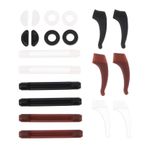 Housoutil 2 Takım Gözlük kaymaz kulak kancaları gözlük tutucular erkekler için gözlük Güneş gözlüğü gözlük askıları silikon gözlük tutucu Silika jeli