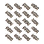 Housoutil 20 Adet Kutu Menteşe Ahşap Eski Takı Zanaat Dolabı Labret Takı Moisennette Takı Eski Dekor Pirinç Dekor Retro Dekor Obx Takı Metal Ütü Hediye Kutusu
