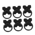Housoutil 6 Kolu Kapı Topuzu Dresser Kolları Metal Topuzlar Mutfak Dolabı Kolları Çekmece Kolları Dekoratif Dolap Kolları Çekmece Çeker Metal Dolap Kolları Küçük Dolap Topuzu Gardırop