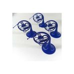 How I Met Your Mother 1 Adet Mavi Fransız Kornosu 130mm (13CM) ve 1 adet şemsiyeli anahtarlık H I M Y M