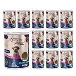 How Meow Yavru Köpek Biftekli ve Jöleli Konserve Mama 400 Gr x 12 adet