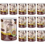 How Meow Yetişkin Kedi Tavuklu ve Jöleli Konserve Mama 400 Gr x 12 adet