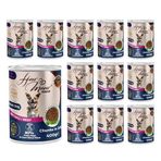 How Meow Yetişkin Köpek Biftekli ve Jöleli Konserve Mama 400 Gr x 12 adet
