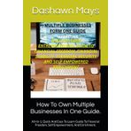 How To Own Multiple Businesses In One Guide.: All-In-1, Quick And Easy To Learn Guide To Financial Freedom, Self Empowerment, And Enrichment.