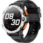 Howear WR999 4glite Kart Çift Kamera Yeni Nesil Tüm Özelliklere Sahip Yuvarlak Akıllı Saat Gri - 41 - 45 mm