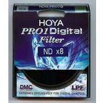 Hoya 55 mm ND8 Pro 1 3 Stop Filtre