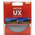 Hoya 77MM Ux Dairesel Polarize Filtre, Slim Çerçeve ile Yansımaları Kontrol Ederek Kontrastı Artırır