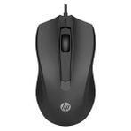 HP 105 822M9UT Black Wired Mouse
