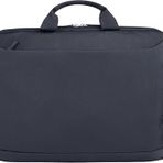 HP 14 inç Laptop Evrak Çantası, Geri Dönüşümlü 600D Polyester, 8L, Dolgulu Bölme, Su Geçirmez, Çıkarılabilir Omuz Askısı, Gri