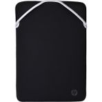 Hp 15.6" Neopren Çift Taraflı Dizüstü Bilgisayar ve Notebook Kılıfı Gümüş Siyah 2F2K5AA