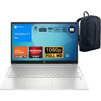 Hp 15-EH3011NT Amd Ryzen 5 7530U 16GB 1tb SSD 15.6" Fhd Windows 11 Pro Taşınabilir Bilgisayar 7P6A9EAWZ02 + Webzone Çanta - Gümüş
