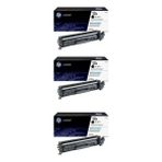 HP 17A CF217A 3'lü Siyah Toner