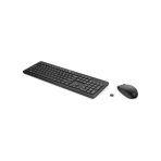 Hp 18H24aa 230 Kablosuz Klavye & Mouse Kombo Set - Siyah Türkçe (Outlet) Vitrin