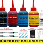 HP 2620 2630 2632 4x100 ml Uyumlu Kartuş Mürekkep Dolum Seti