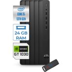 Hp 290 Pro G9 Intel I5-13400 24GB 1tb SSD 4GBGT1030 Windows 11 Pro Masaüstü Bilgisayar GT1B6JD6ESP08+ZETTAUSBBELLEK