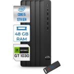 Hp 290 Pro G9 Intel I5-13400 48GB 4tb SSD 4GBGT1030 Windows 11 Home Masaüstü Bilgisayar GT1B6JD6ESH20+ZETTAUSBBELLEK