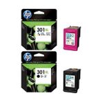 HP 301XL Siyah-Renkli Kartuş Set N972AE 1510/1050/2050/3050 Uyumlu Yüksek Kapasite