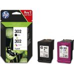 Hp 302 Siyah ve Renkli Avantaj Paket Orjinal Kartuş - Renkli - Siyah