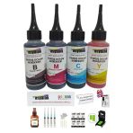 Hp 304 Hp 304xl 4x100 ml Muadil Kartuş Dolum Seti