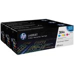 HP 304A-CF372AM Orijinal Renkli Toner Seti