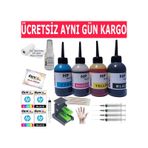 HP 3050 3050A 3055A (301) KARTUŞ MÜREKKEP DOLUM SETİ 4X100ML RENK