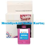 HP 305XL 3YM63AE Muadil Renkli Kartuş