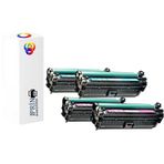 HP 307A CE740A Color Laserjet CE710A 4 Renk Muadil Toner
