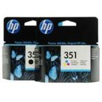 Hp 350 351 / 4280/5780/4268/ Siyah Renkli Kartuş Seti
