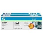HP 36A CB436AD Siyah Orijinal 2'li Toner Set