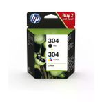 HP 3JB05AE CMY 304 BK 2'li Combo Paket Mürekkep Kartuş